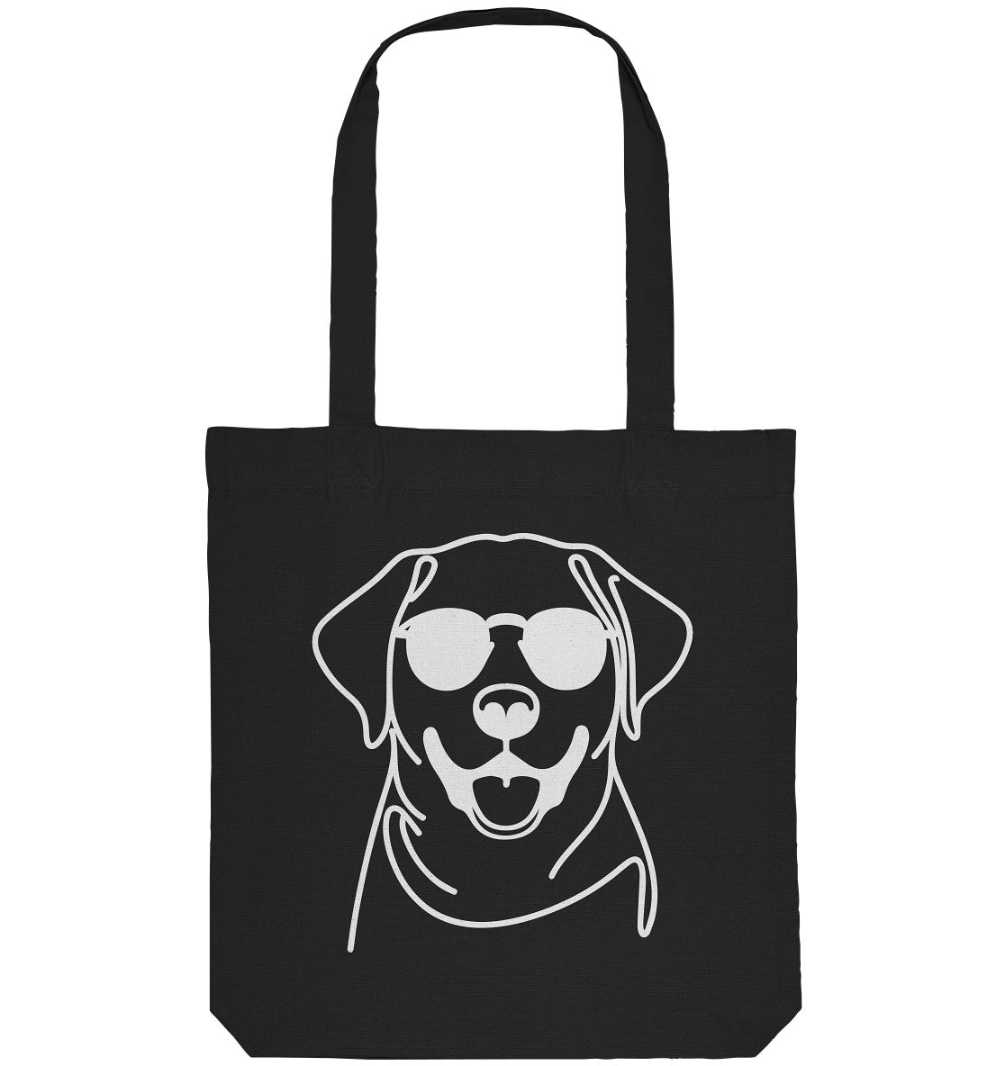 Line Art - Cooler Labrador - Organic Tote-Bag