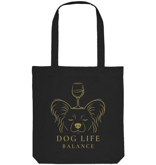 Dog Life Balance - Papillon - Organic Tote-Bag