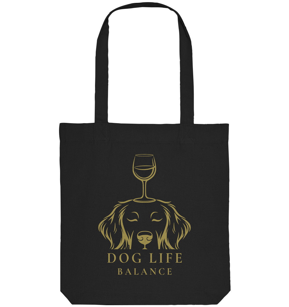 Dog Life Balance - Flat Coated Retriever - Organic Tote-Bag