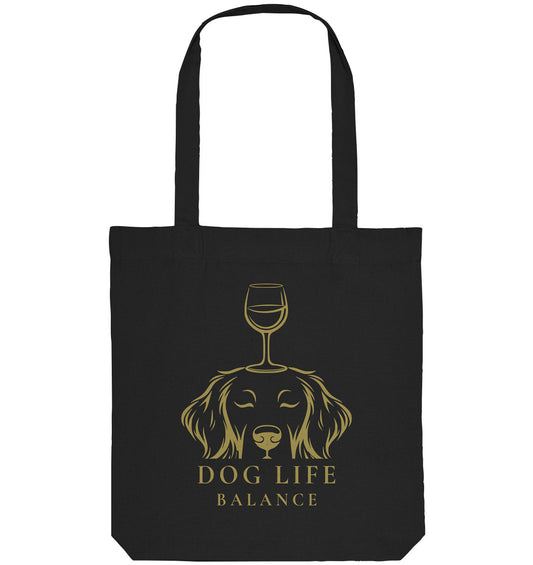 Dog Life Balance - Flat Coated Retriever - Organic Tote-Bag