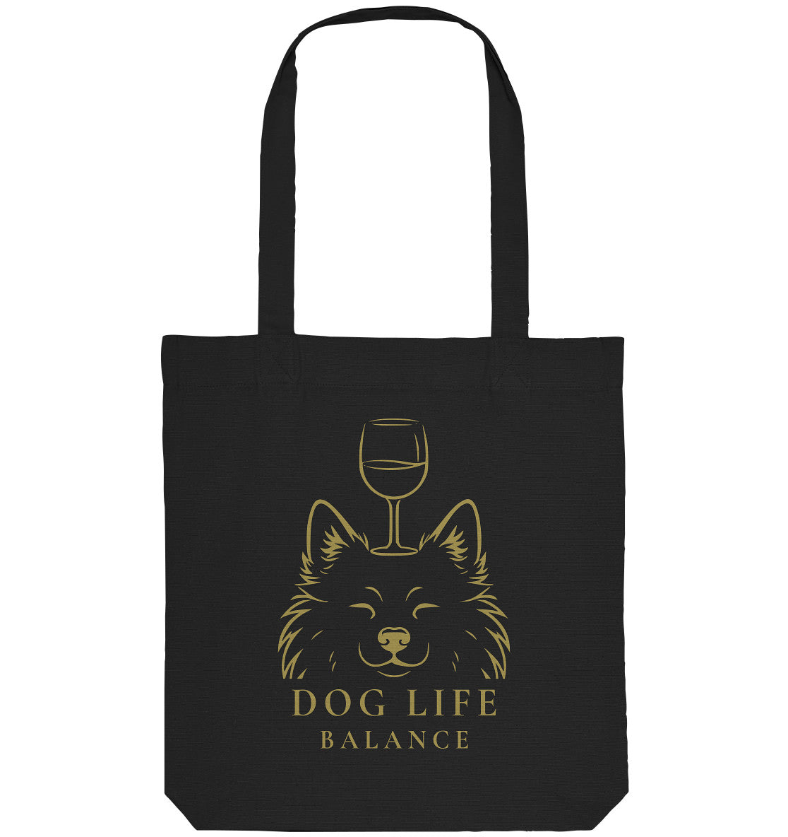 Dog Life Balance - Wolfsspitz - Organic Tote-Bag