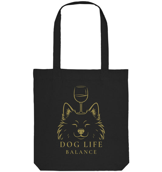 Dog Life Balance - Wolfsspitz - Organic Tote-Bag