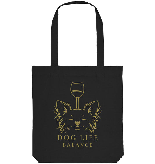 Dog Life Balance - Chihuahua (Langhaar) - Organic Tote-Bag