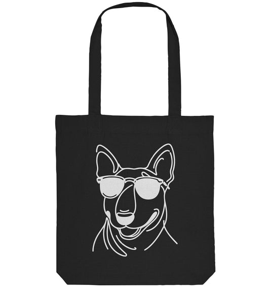 Line Art - Cooler Bullterrier - Organic Tote-Bag