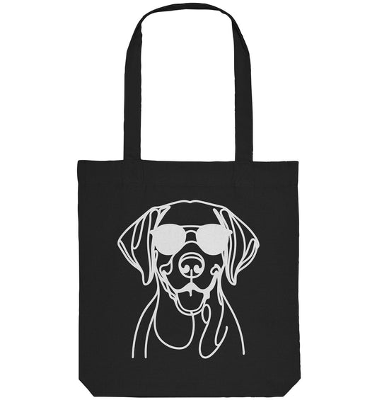 Line Art - Cooler Deutsch Kurzhaar - Organic Tote-Bag