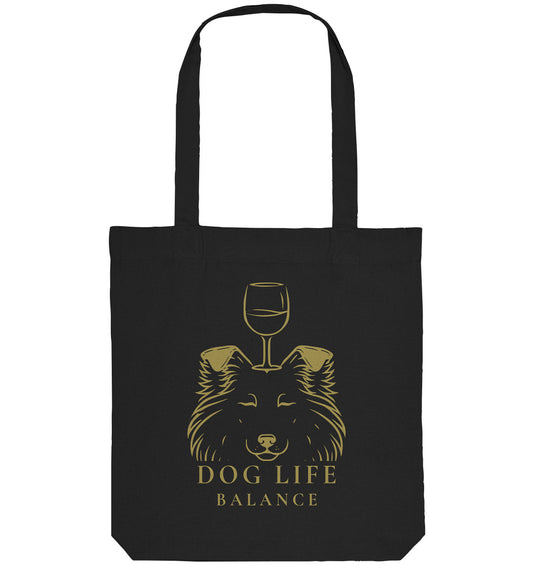 Dog Life Balance - Shetland Sheepdog - Organic Tote-Bag