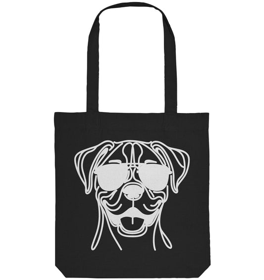 Line Art - Cooler Boxer - Organic Tote-Bag