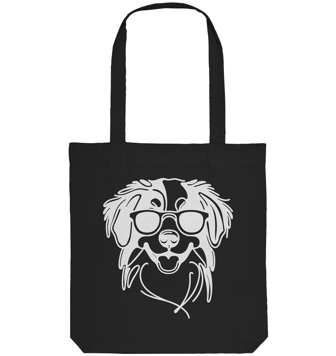 Line Art - Cooler Kooikerhondje - Organic Tote-Bag