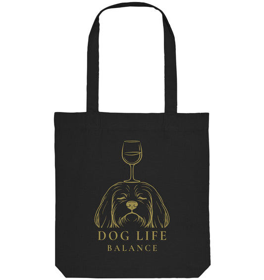 Dog Life Balance - Lhasa Apso - Organic Tote-Bag