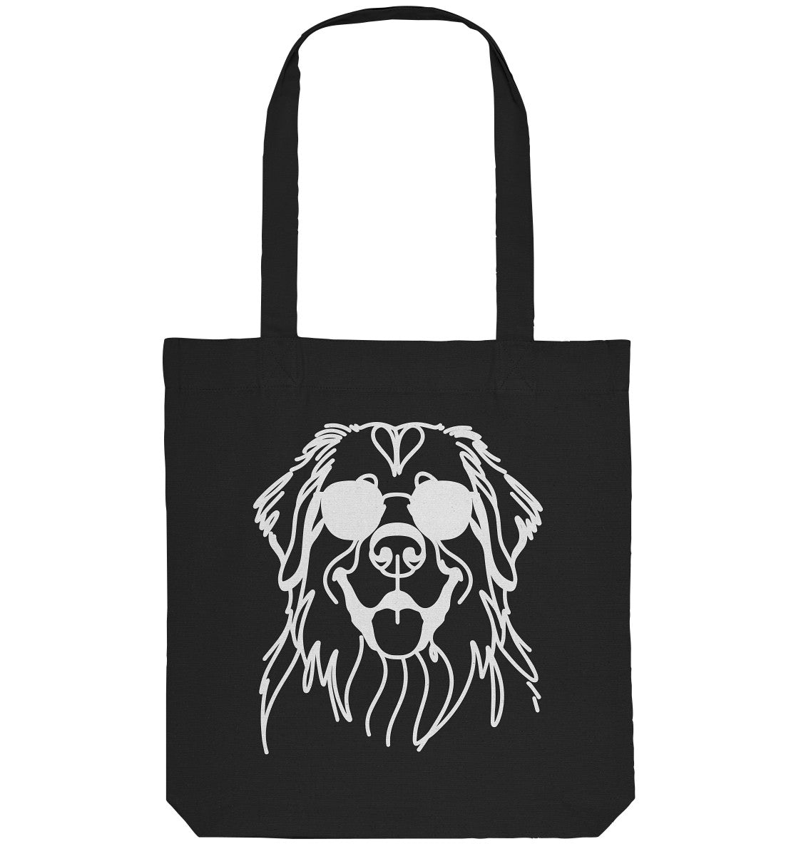 Line Art - Cooler Leonberger - Organic Tote-Bag