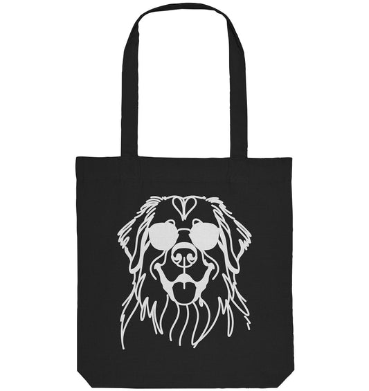 Line Art - Cooler Leonberger - Organic Tote-Bag