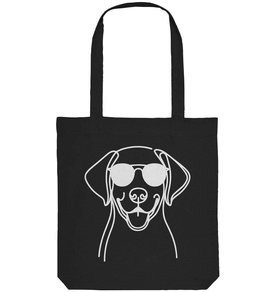 Line Art - Cooler English Pointer - Organic Tote-Bag