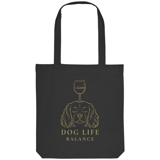 Dog Life Balance - Cavalier King Charles Spaniel - Organic Tote-Bag