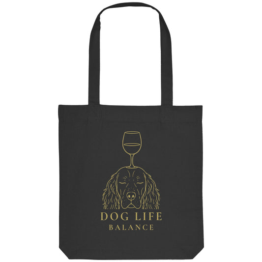 Dog Life Balance - English Springer Spaniel - Organic Tote-Bag