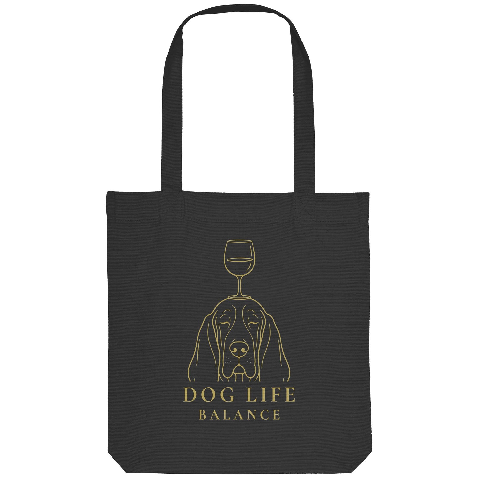 Dog Life Balance - Basset Hound - Organic Tote-Bag