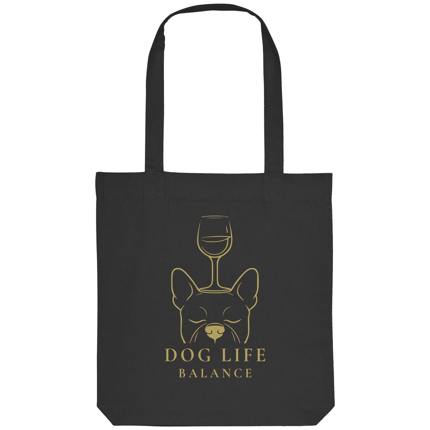 Dog Life Balance - Französische Bulldogge - Organic Tote-Bag