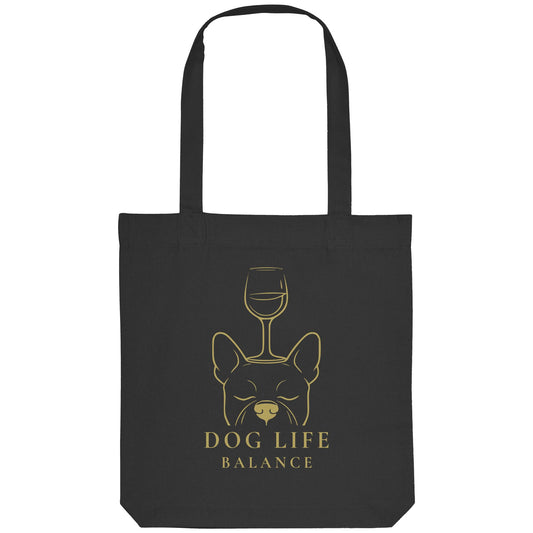 Dog Life Balance - Französische Bulldogge - Organic Tote-Bag