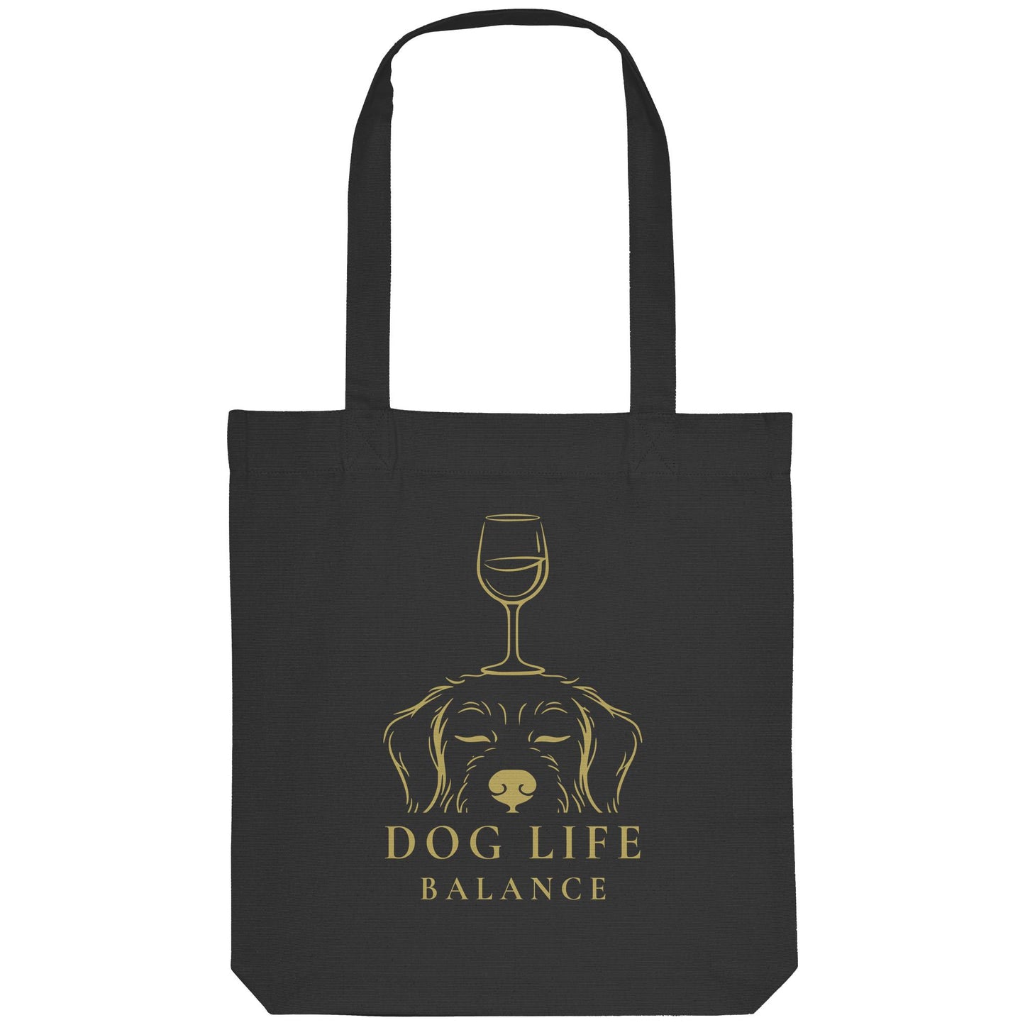 Dog Life Balance - Dackel (Rauhaar) - Organic Tote-Bag