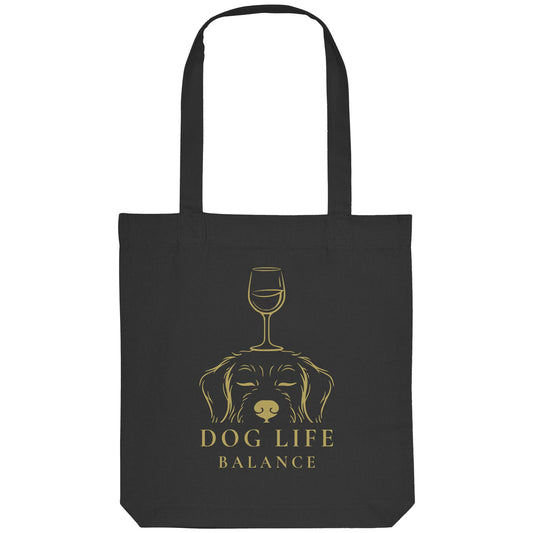 Dog Life Balance - Dackel (Rauhaar) - Organic Tote-Bag