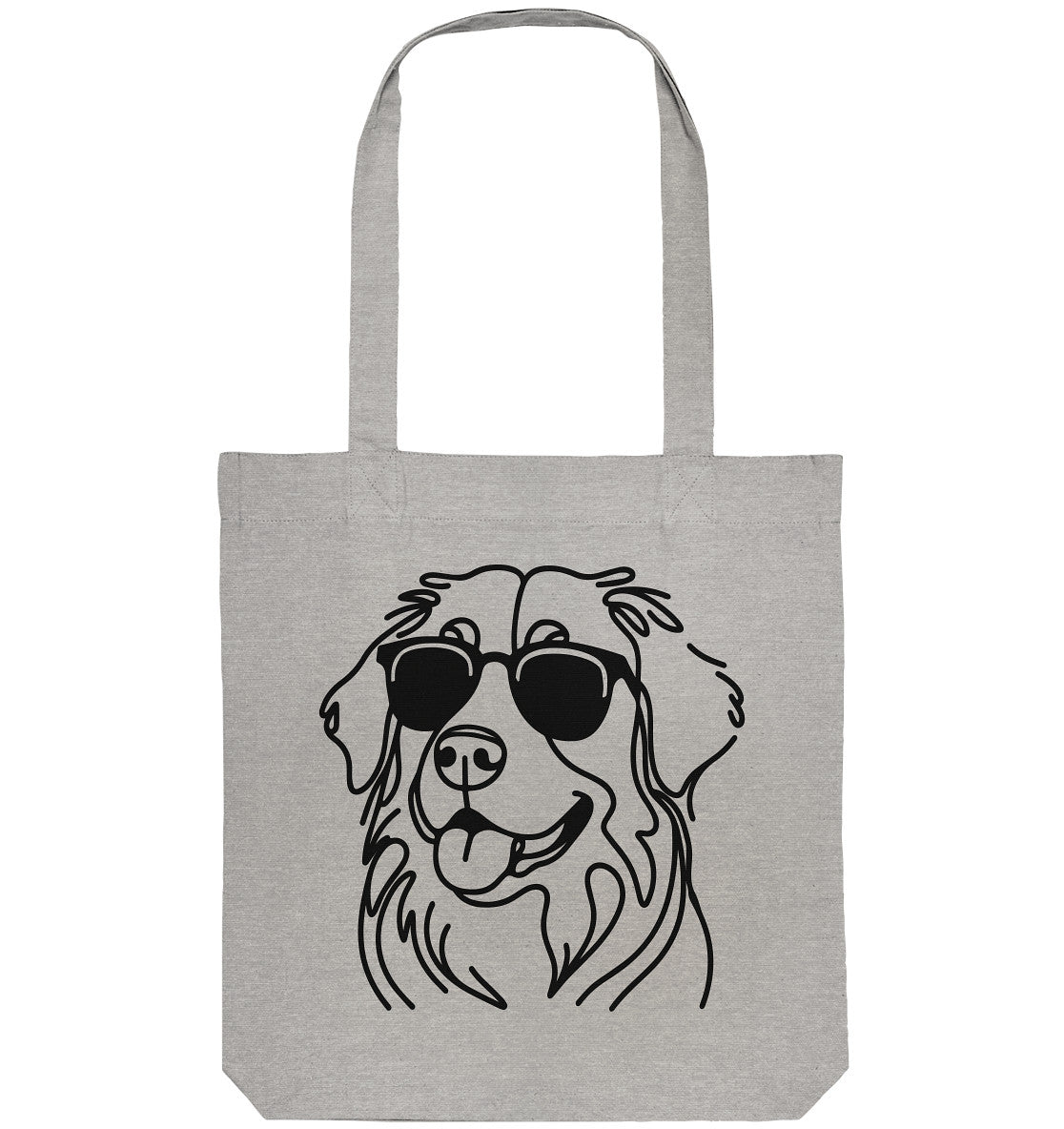 Line Art - Cooler Berner Sennenhund - Organic Tote-Bag