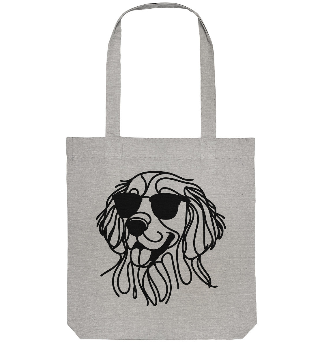 Line Art - Cooler English Setter - Organic Tote-Bag