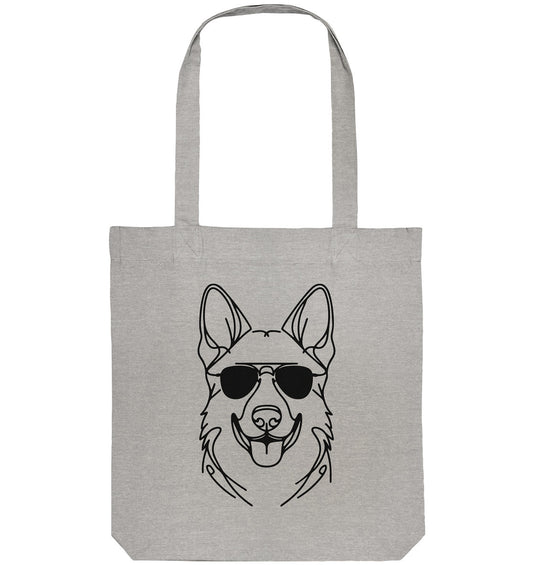 Line Art - Cooler Deutscher Schäferhund - Organic Tote-Bag