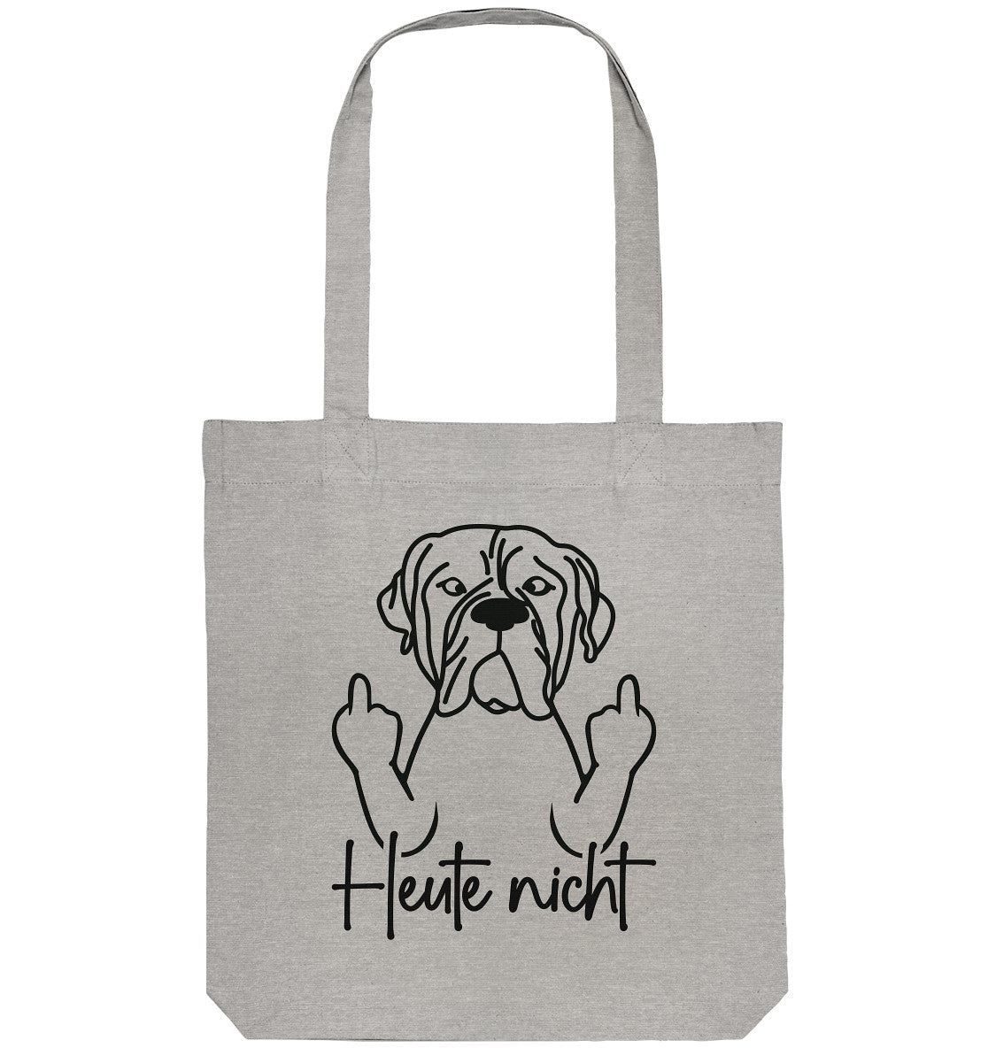 Heute nicht - Bullmastiff - Organic Tote-Bag