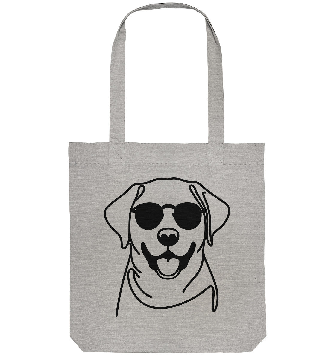 Line Art - Cooler Labrador - Organic Tote-Bag