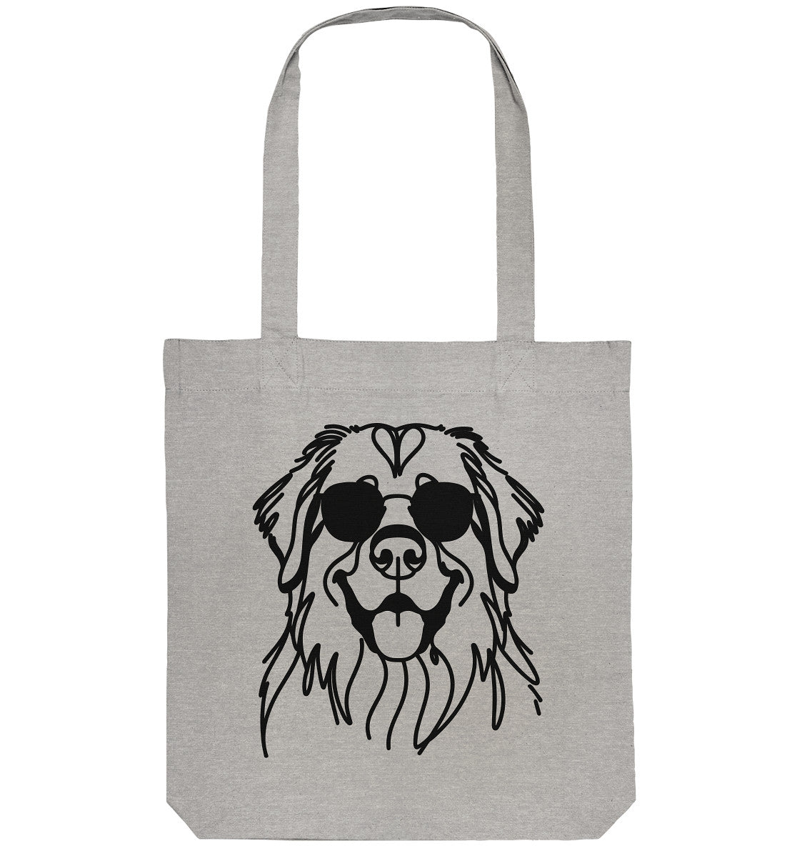 Line Art - Cooler Leonberger - Organic Tote-Bag