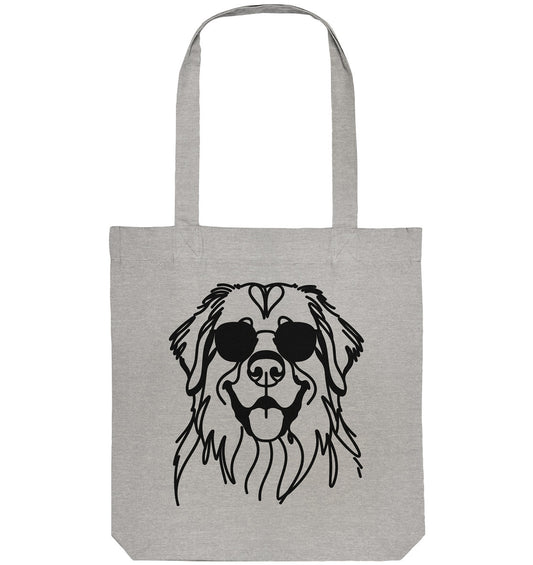 Line Art - Cooler Leonberger - Organic Tote-Bag