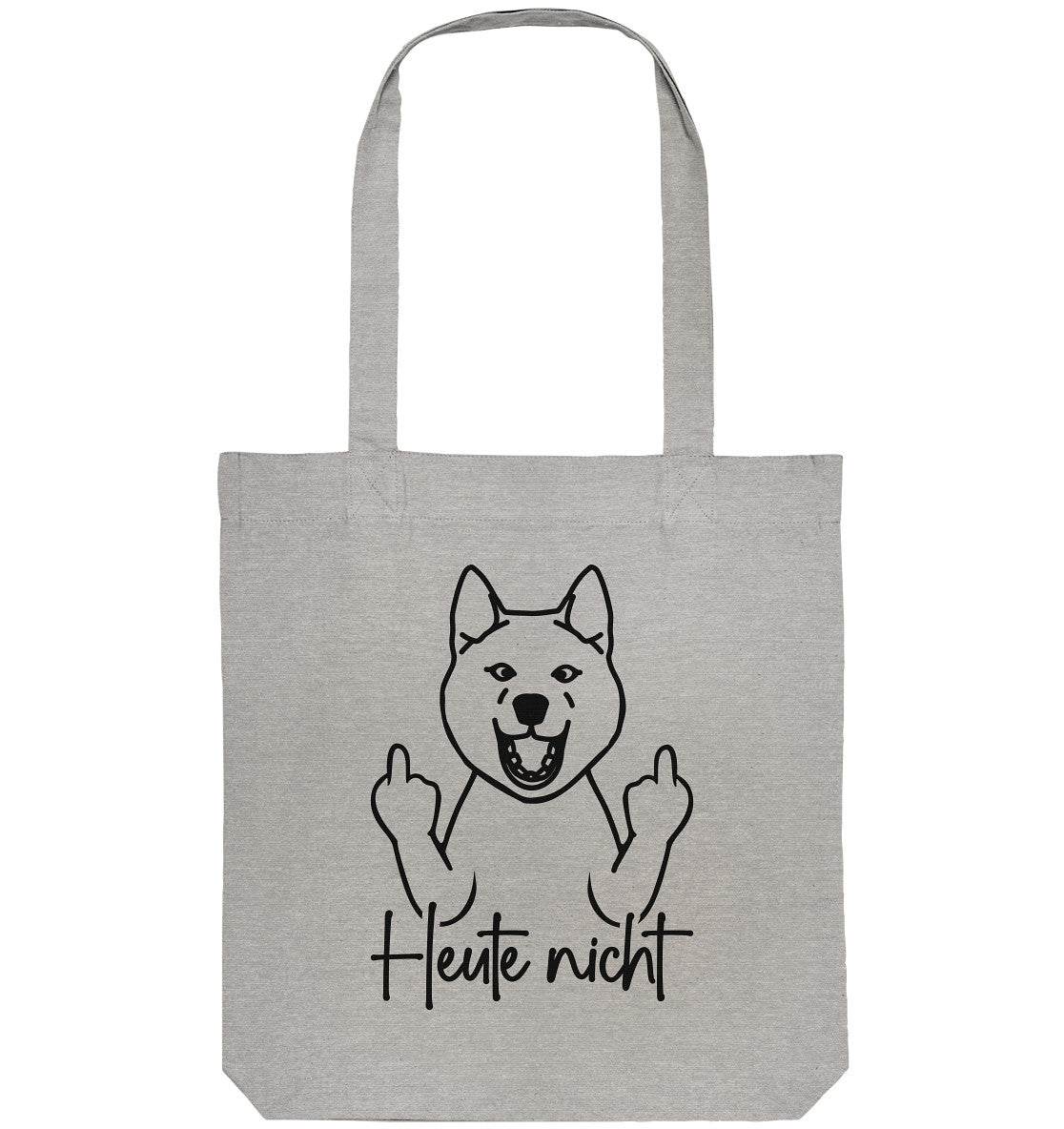 Heute nicht - Akita - Organic Tote-Bag
