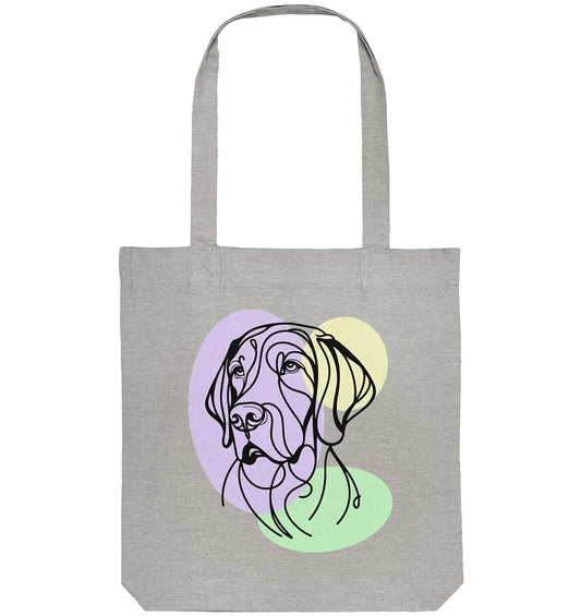 Line Art - Süßer Deutsch Kurzhaar - Organic Tote-Bag