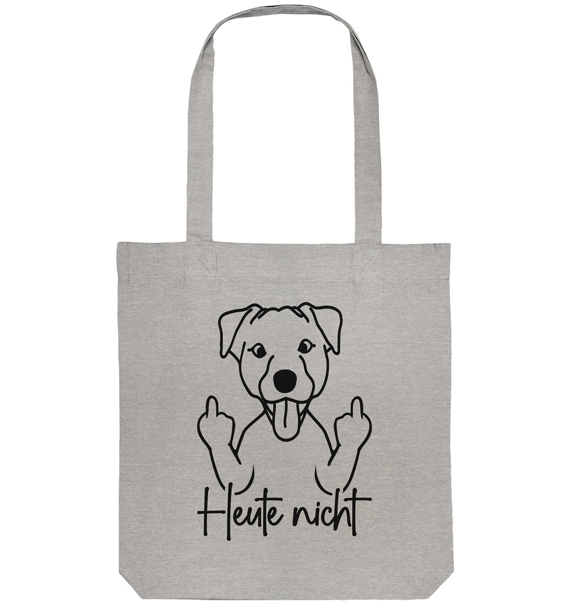 Heute nicht - Jack Russell - Organic Tote-Bag