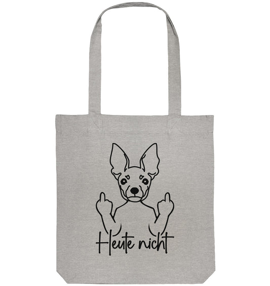 Heute nicht - Zwergpinscher - Organic Tote-Bag