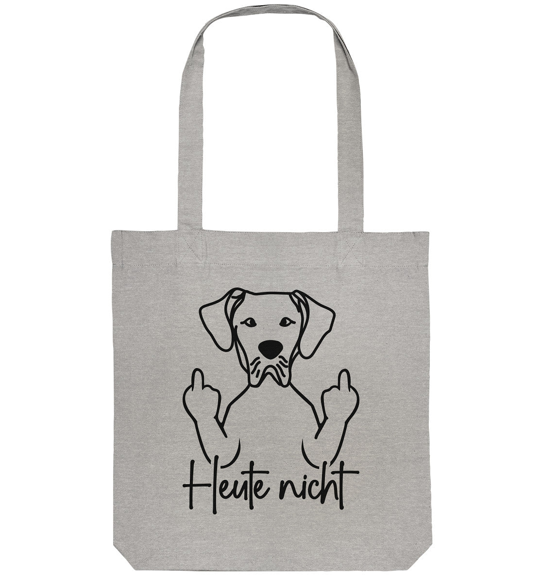 Heute nicht - Deutsche Dogge - Organic Tote-Bag