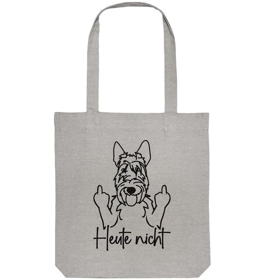 Heute nicht - Scottish Terrier - Organic Tote-Bag