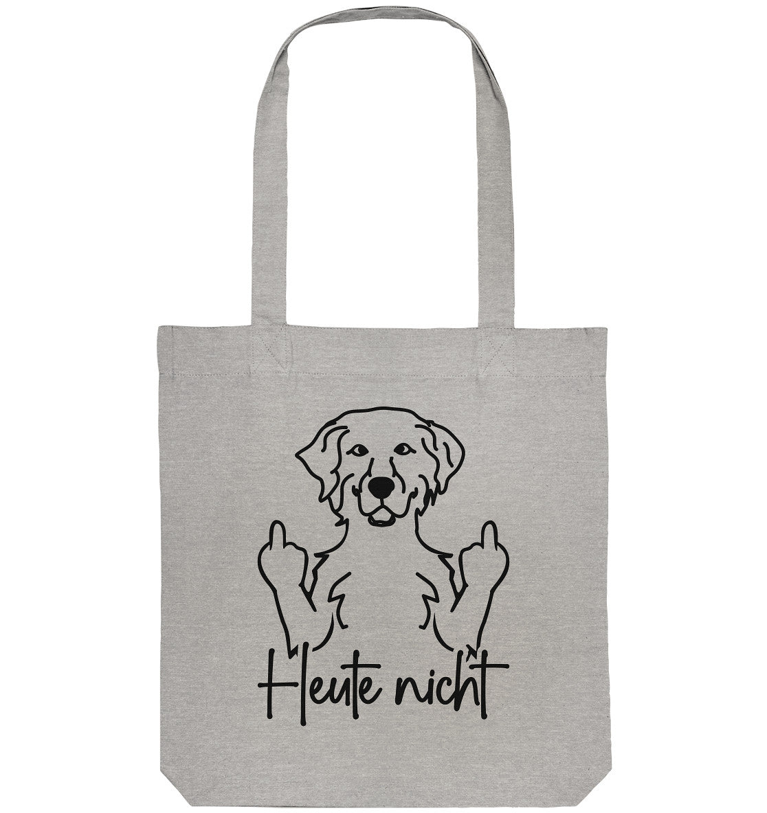 Heute nicht - Golden Retriever - Organic Tote-Bag