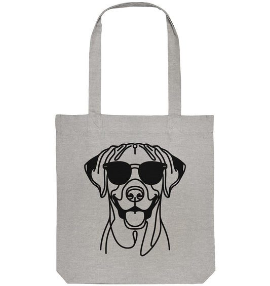 Line Art - Cooler Rhodesian Ridgeback - Organic Tote-Bag