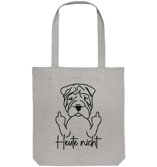Heute nicht - Shar-Pei - Organic Tote-Bag
