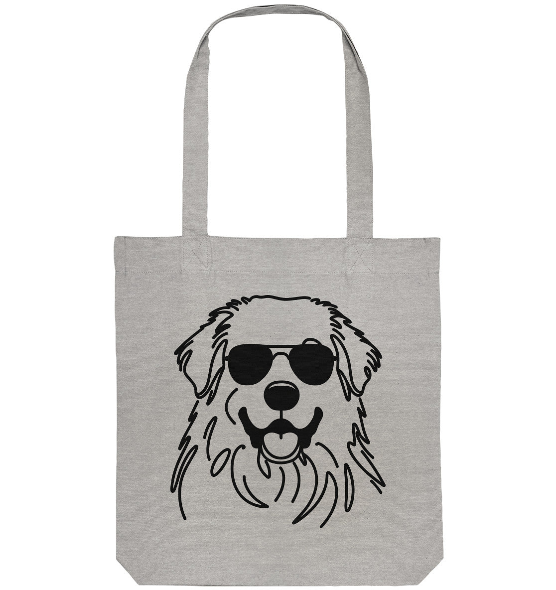 Line Art - Cooler Pyrenäenberghund - Organic Tote-Bag