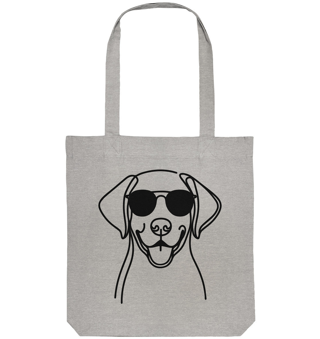 Line Art - Cooler English Pointer - Organic Tote-Bag
