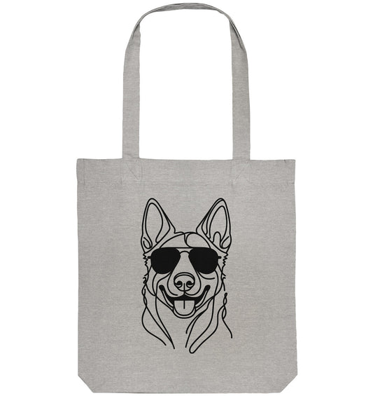 Line Art - Cooler Malinois - Organic Tote-Bag