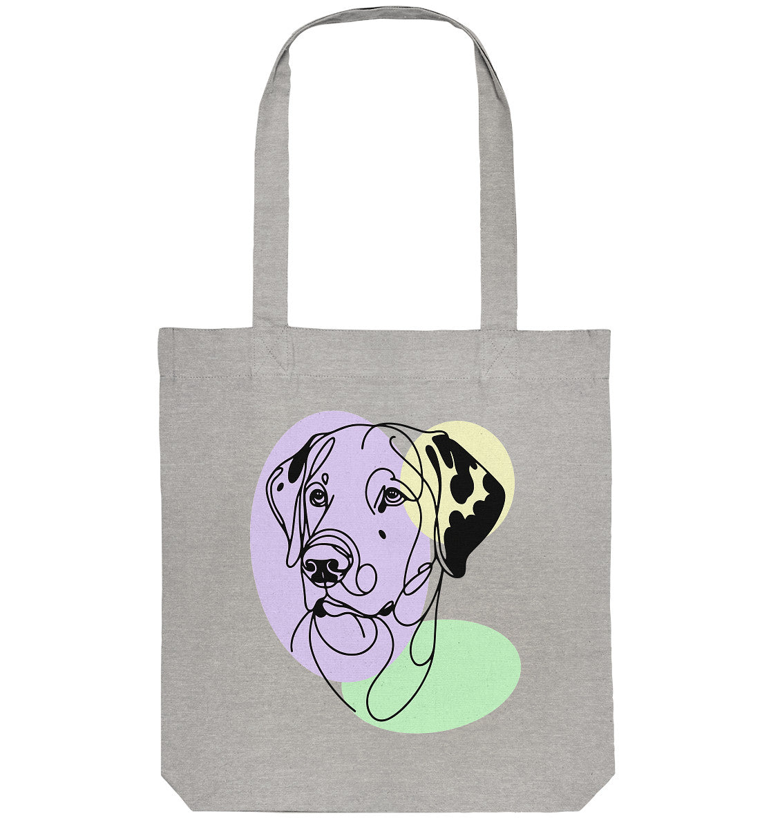 Line Art - Süßer Dalmatiner - Organic Tote-Bag