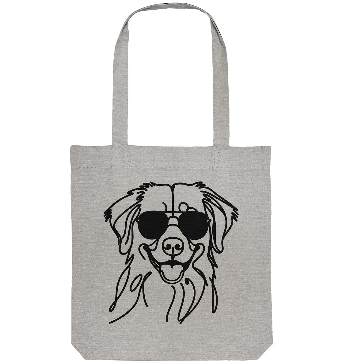 Line Art - Cooler Nova Scotia Duck Tolling Retriever - Organic Tote-Bag