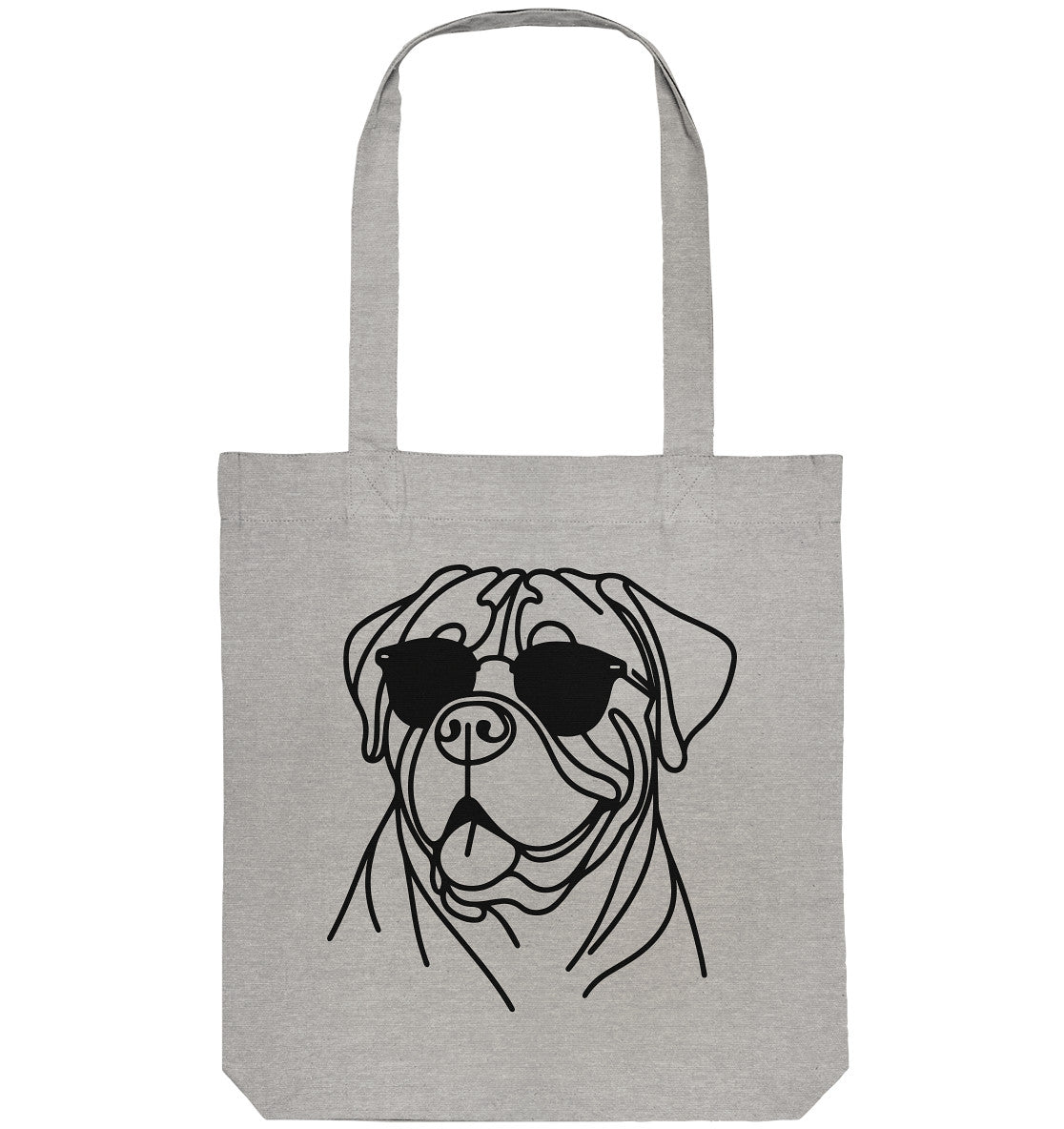Line Art - Cooler Bullmastiff - Organic Tote-Bag