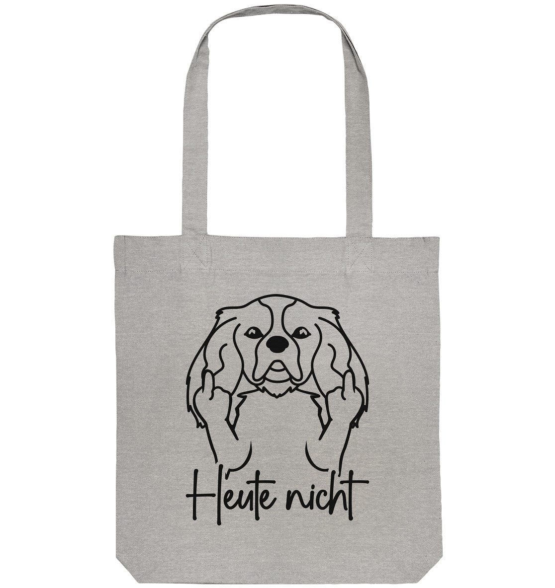 Heute nicht - Cavalier King Charles Spaniel - Organic Tote-Bag