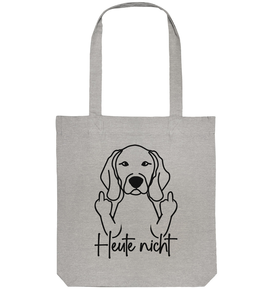 Heute nicht - Weimaraner - Organic Tote-Bag