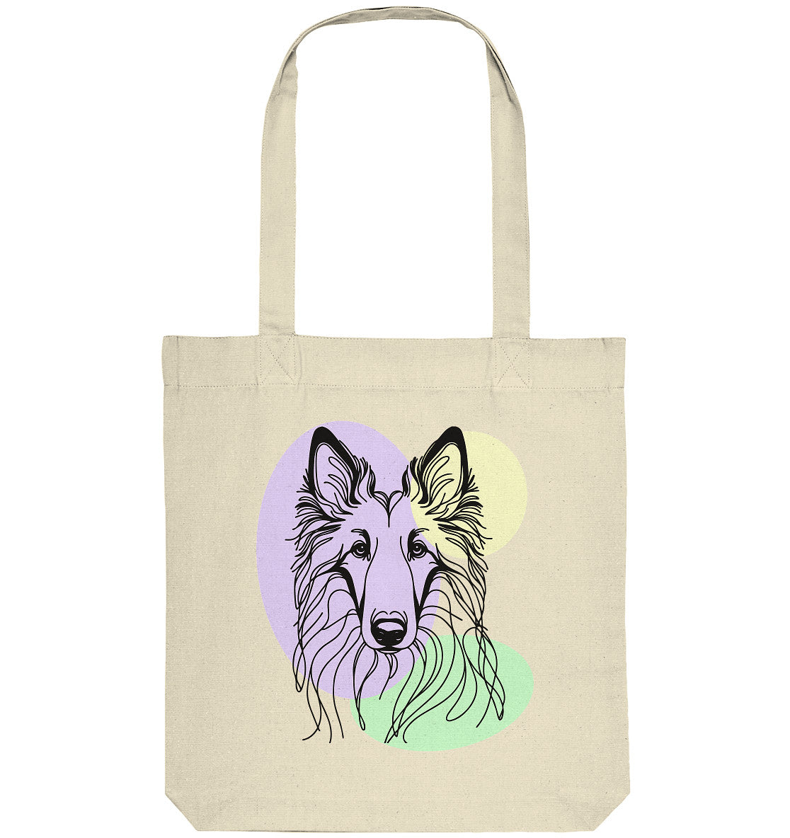 Line Art - Süßer Tervueren - Organic Tote-Bag