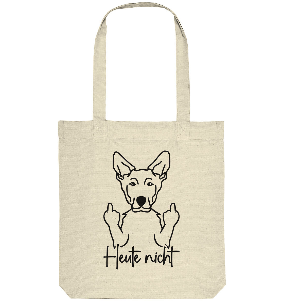 Heute nicht - Holländischer Schäferhund - Organic Tote-Bag