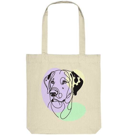 Line Art - Süßer Dalmatiner - Organic Tote-Bag